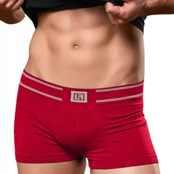 Boxerky Italské pánské boxerky ANTIBAKTERIÁLNÍ červené L/XL