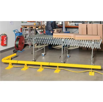 parkovací zábrana Nízká nájezdová ochranná bariéra z oceli, Š 1000 mm