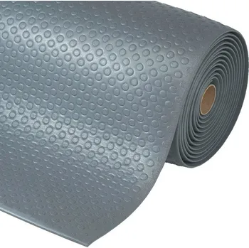 Protiúnavová rohož typ BS 6.9, z PVC, šedá, rozměry 60 x 91 cm