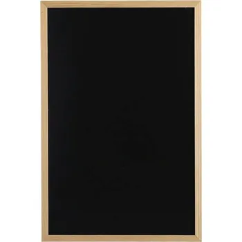 MAGNETICKÁ KŘÍDOVÁ TABULE VELKÁ ČERNÁ 60X40 TABULE NA PSANÍ ZELLER