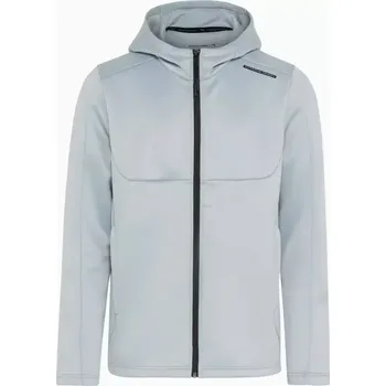 Pánská mikina PORSCHE DESIGN Hooded sweat jacket Mikina s kapucí světle ledovcově šedá (Stylová volnočasová tepláková bunda s inovativní technologií CLOUDSPUN a kapucí.)