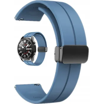 Řemínek na hodinky Univerzální modrý řemínek 22mm KBR Games