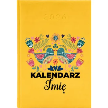 Kalendář Knižkový kalendář 2026 A5 žlutý