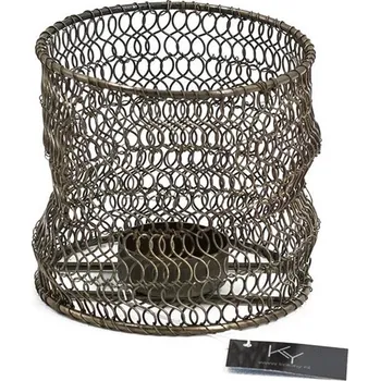 Svíčka Homebound by Kolony - Stojan na čajovou svíčku - 10x10cm - starý bronz 79798 Nové zboží