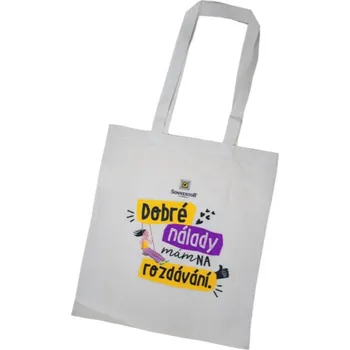 Sonnentor s.r.o. Taška nákupní z bio bavlny Dobrá Nálada 1ks
