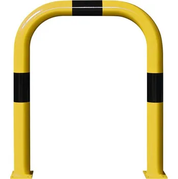 Dopravní značení Nájezdový ochranný rám Extreme Š 1000 x V 1200 mm, k vnitřnímu použití, typ H10, práškově lakovaný