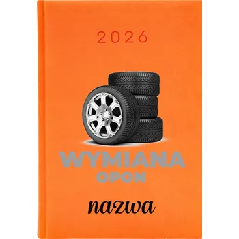 Kalendář Knižkový kalendář 2026 A5 oranžový
