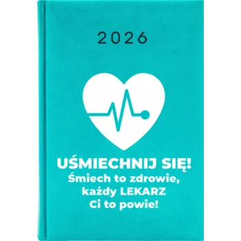 Kalendář Knižní kalendář 2026 A5 modrý
