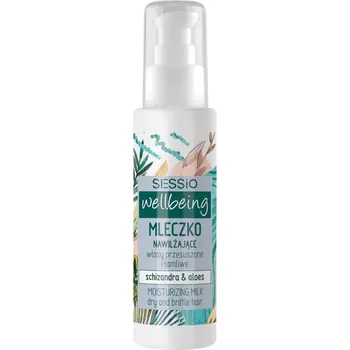 Vlasová regenerace Sessio WELLBEING Hydratační mléko pro suché, lámavé a krepaté vlasy
