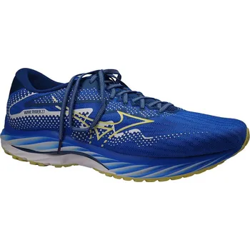 Pánská běžecká obuv Běžecká obuv, Mizuno, Wave Rider 27, modrá: Modrá Textil 34 50 EU (F) 51 G - standardní šíře (27867-27869)