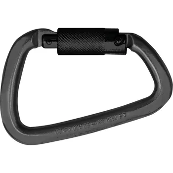 parkovací zábrana Karabinový hák HMS Steel Tri, k upevnění bezpečnostního zachycovacího postroje