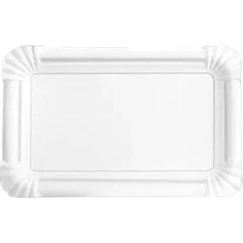 Jednorázové nádobí Tácek papírový 11 x 17 cm