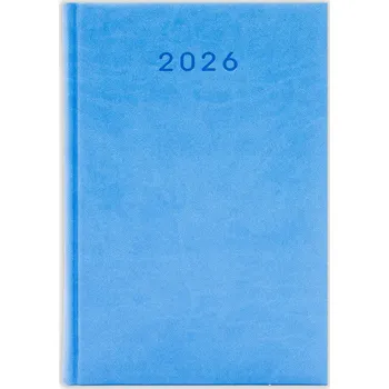 Kalendář Knižní kalendář 2026 A5 modrý