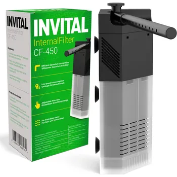 Akvarijní technika INVITAL CornerFilter 450 rohový filtr 450 l/h