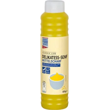 Hořčice Edeka Foodservice Classic Delikátní HOŘČICE jemně pálivá 875ml