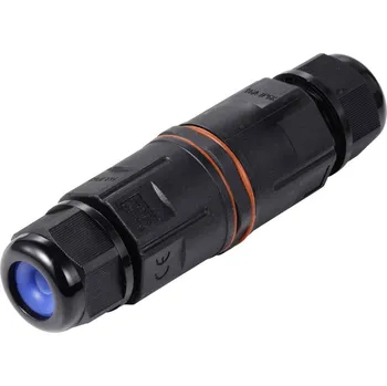 Sygonix SY-6748356 kabelová spojka se zásuvnými svorkami, odolný proti povětrnostním vlivům (Ø x d) 33 mm x 127 mm 1 ks