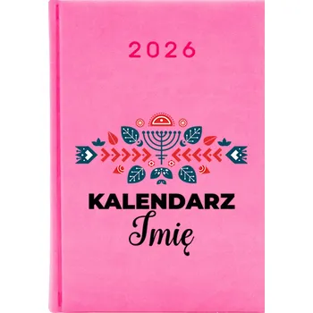 Kalendář Knižkový kalendář 2026 A5 růžový