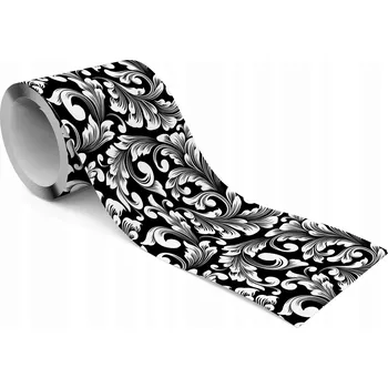 Fototapeta Dekorativní Bordura Bordura na Tapety Černo-Bílá ORNAMENTY Vintage Styl