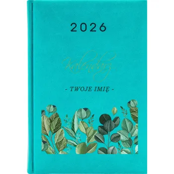 Kalendář Knižní kalendář 2026 A5 modrý