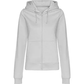 Dámská mikina Just Hoods Dámská mikina na zip JH050F Heather Grey M