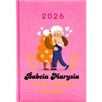 Kalendář Knižkový kalendář 2026 A5 růžový