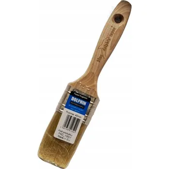 Plochý štětec rovný Blue dolphin 4 cm