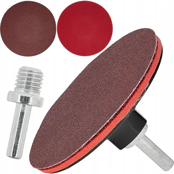 Brusný kotouč BRUSNÝ KOTOUČ 100MM SE SUCHÝM ZIPEM NA ÚHLOVOU BRUSKU M14 + ADAPTÉR PRO ŠROUBOVÁK GEKO