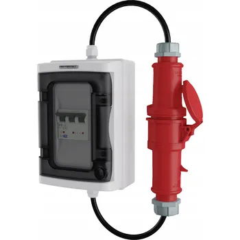 Napájecí kabel Prodlužovací Kabel jednoduchý Doktorvolt 1 m 1 ks zásuvka černý