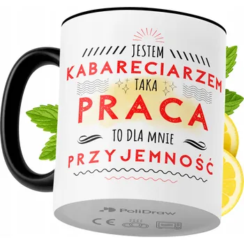 Hrnek Polidraw Hrnek Polidraw Pro kabaretníka na předsednictví keramika 330 ml