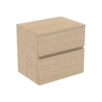 Koupelnový nábytek Ideal Standard Finesse - Umyvadlová skříňka, 60x44x56 cm, 2 zásuvky, bílý dub E3422US