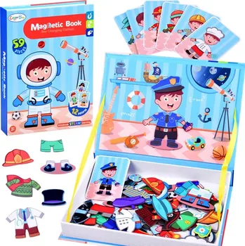 ostatní stavebnice JOKOMISIADA Magnetická skládačka 59ks