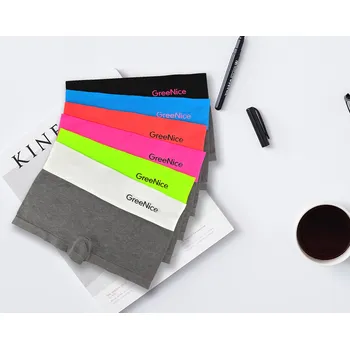 Kalhotky GREENICE Dámské bezešvé boxerky GREE-3886 - 3 ks v balení Barva: Mix, Velikost: S/M