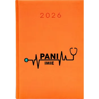 Kalendář Knižkový kalendář 2026 A5 oranžový