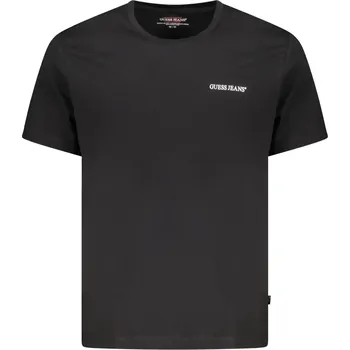 Pánské tričko Černé pánské triko s krátkým rukávem GUESS JEANS Other 3400682