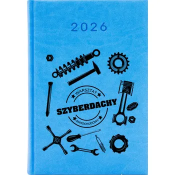 Kalendář Knižní kalendář 2026 A5 modrý