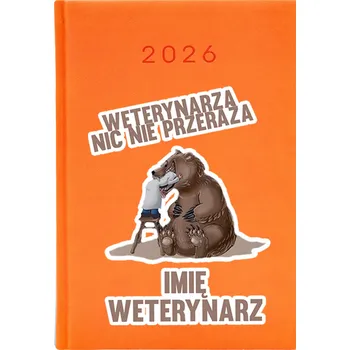 Kalendář Knižkový kalendář 2026 A5 oranžový