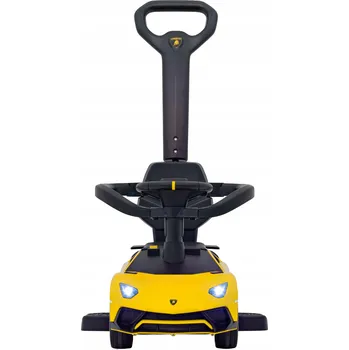 Dětské vozidlo Auto Lamborghini černé, žluté