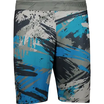 Pánské kraťasy Pánské funkční šortky premium ALTISPORT VOJ/ALM014KRA01 ČERNÁ/PETROLEJOVÁ XXXL