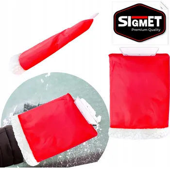 Autoškrabka ŠKRABKA NA OKNA S RUKAVICÍ A KARTÁČEM