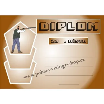 Střelci diplom A4 č.3