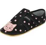 Dětské papuče Raweks ZUZIA Z47 s koženou stélkou černá 27