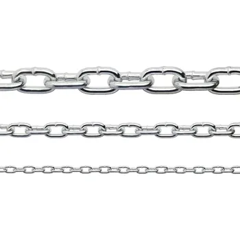 Řetěz na kolo Constrabo®, nerezový řetěz s krátkými články, 2 m, Ø 3 mm