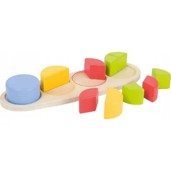 Dřevěná hračka Dřevěné puzzle Small Foot Zlomky