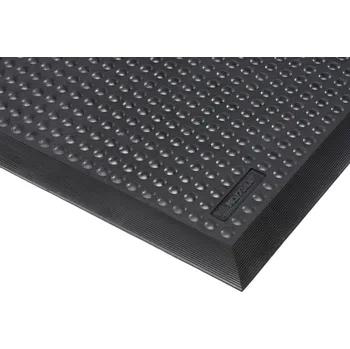 Rohožka Antistatická rohož typ SE 6.9, z přírodní gumy, černá, rozměry 90 x 90 cm