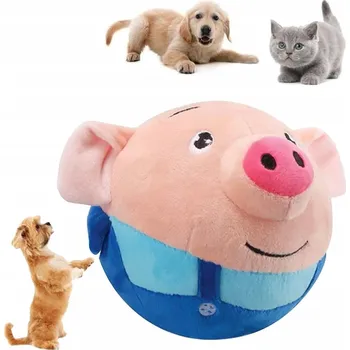 Hračka pro psa Interaktivní utíkající míček pro psy a kočky s automatickými vibracemi