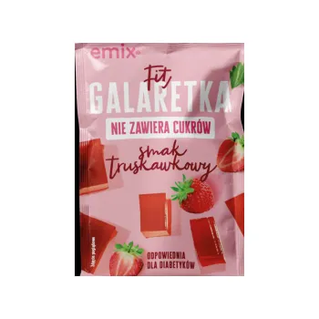 Bonbon Emix galaretka 30 g BEZ CUKRU jahoda