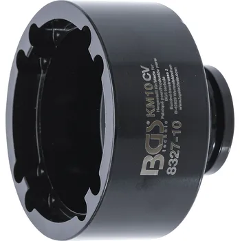 Gola hlavice Nástrčná hlavice 3/4" na matice se zářezy KM10, vnitřní čepy - BGS 8327-10