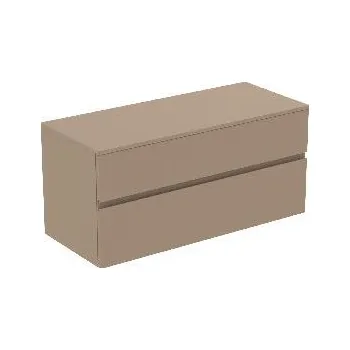 Nábytek Ideal Standard Finesse - Umyvadlová skříňka, 120x51x56 cm, 2 zásuvky, Matt Greige E3431UP