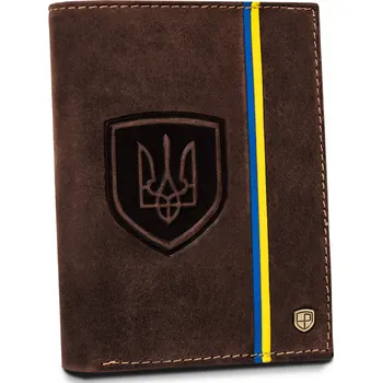 Peterson pánská peněženka z přírodní kůže hnědá - muž