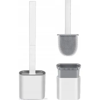 WC štětka SILIKONOVÝ WC KARTÁČ ZÁVĚSNÝ ANTIBAKTERIÁLNÍ DO KOUPELNY